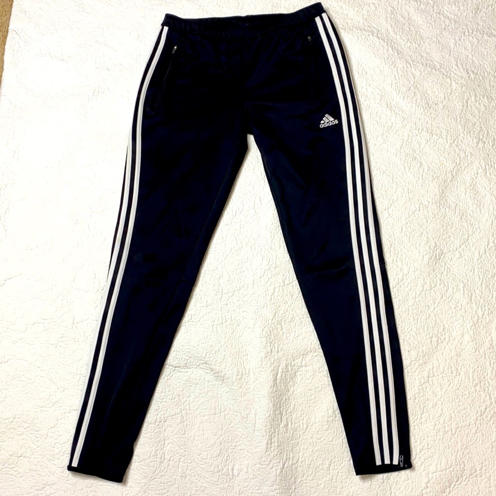 ADIDAS JOGGERS WITH ZIPPERS ANKLES
